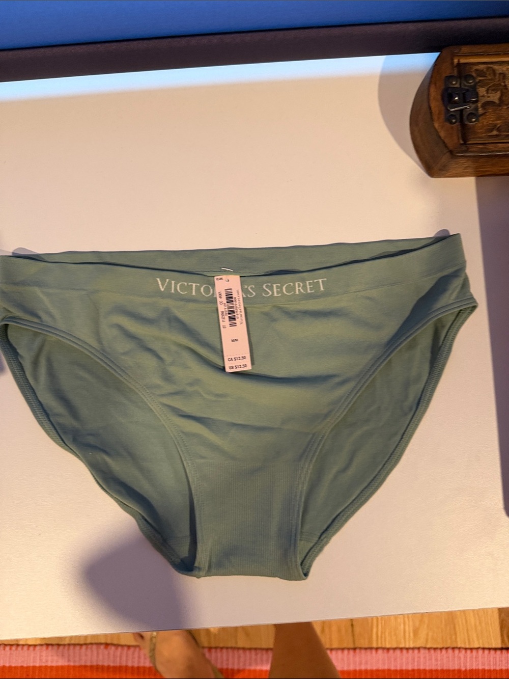 Victoria's Secret Sage Green Bikini Briefs